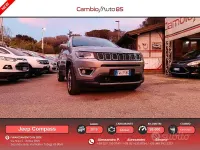 Usata Jeep Compass Limited 140 CV (102 kW) 2019 Grigio SUV