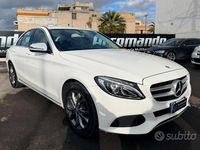 Usata Mercedes C220 Exclusive 170 CV (125 kW) 2017 Bianco Berlina