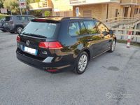 Usata VW Golf VII Highline 110 CV (80 kW) 2016 Nero Station wagon
