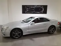 Usata Mercedes SL500 244 CV (179 kW) 2003 Grigio Cabrio