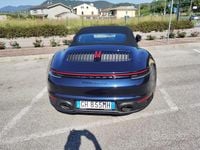 Usata Porsche 992 450 CV (330 kW) 2020 Blu Cabrio