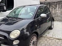 Usata Fiat 500 Lounge 69 CV (50 kW) 2008 Nero Utilitaria
