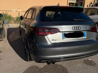 Usata Audi A3 S-Line 184 CV (135 kW) 2014 Grigio Berlina