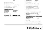 Usata Smart ForFour Prime 2016 Bianco Utilitaria