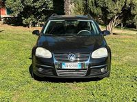 Usata VW Golf V Sportline 104 CV (76 kW) 2009 Nero Station wagon