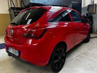 Usata Opel Corsa 69 CV (50 kW) 2016 Rosso Coupé