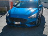 Usata Ford Focus ST-Line 125 CV (91 kW) 2019 Blu/azzurro Berlina