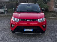 Usata Mahindra KUV100 87 CV (63 kW) 2020 Rosso SUV