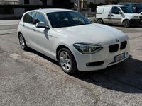 Begagnad BMW 114 Sport Line 95 HK (69 kW) 2013 Vit Halvkombi