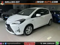 Usata Toyota Yaris Hybrid Active 73 CV (53 kW) 2018 Bianco Berlina