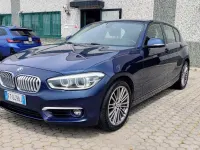Usata BMW 120 190 CV (139 kW) 2018 Seaside blue metallizzato Berlina