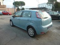 Usata Fiat Punto Lounge 75 CV (55 kW) 2014 Blu Utilitaria