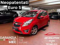 Usata Chevrolet Spark 82 CV (60 kW) 2011 Rosso Utilitaria
