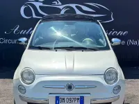 Usata Fiat 500 75 CV (55 kW) 2009 Bianco Cabrio