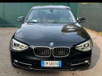 Usata BMW 120 Sport Line 184 CV (135 kW) 2012 Nero Utilitaria
