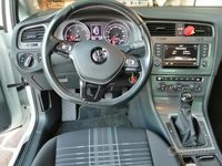 Usata VW Golf VII 110 CV (80 kW) 2015 Bianco Berlina