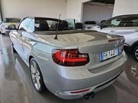 Usata BMW 220 Sport Line 190 CV (139 kW) 2017 Argento Cabrio