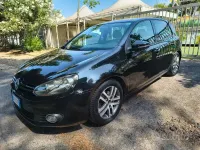Usata VW Golf VI Highline 110 CV (80 kW) 2009 Nero Berlina