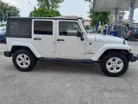 Usata Jeep Wrangler Sahara 200 CV (147 kW) 2014 Bianco SUV