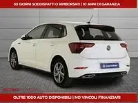 Usata VW Polo R-line 95 CV (69 kW) 2023 Bianco Utilitaria