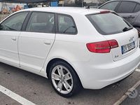Usata Audi A3 Ambition 140 CV (102 kW) 2009 Bianco Berlina
