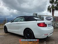 Usata BMW 218 M Sport 136 CV (100 kW) 2020 Bianco Cabrio
