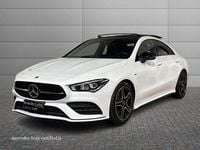 Usata Mercedes CLA200 Premium 150 CV (110 kW) 2021 Bianco digitale Berlina