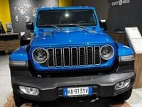 Nuova Jeep Wrangler Unlimited Sahara 272 CV (200 kW) 2025 Blu SUV