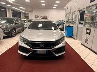Usata Honda Civic Elegance 129 CV (94 kW) 2018 Argento Berlina