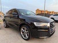 Usata Audi Q3 S-Line 150 CV (110 kW) 2017 Nero SUV