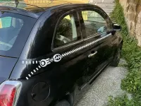 Usata Fiat 500 75 CV (55 kW) 2009 Nero Cabrio