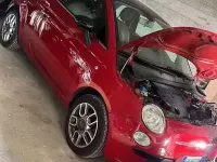 Usata Fiat 500 75 CV (55 kW) 2018 Rosso Berlina