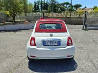 Usata Fiat 500C Lounge 69 CV (50 kW) 2018 Bianco Cabrio