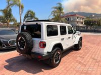 Usata Jeep Wrangler Unlimited Rubicon 272 CV (200 kW) 2021 Bianco SUV