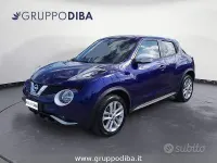 Usata Nissan Juke Acenta 110 CV (80 kW) 2016 Bluazzurro SUV