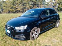 Usata Audi A1 Sportback S-Line 90 CV (66 kW) 2018 Nero Utilitaria
