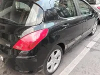 Usata Peugeot 308 109 CV (80 kW) 2007 Nero Utilitaria