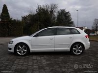 Usata Audi A3 Attraction 140 CV (102 kW) 2010 Bianco Utilitaria