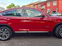 Usata BMW X4 xLine 190 CV (139 kW) 2015 Rosso SUV