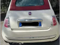 Usata Fiat 500 Lounge 69 CV (50 kW) 2015 Bianco Cabrio