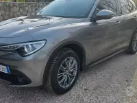 Second-hand Alfa Romeo Stelvio 179 CP (131 kW) 2018 Gri SUV