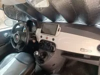 Usata Fiat 500 69 CV (50 kW) 2009 Bianco Cabrio