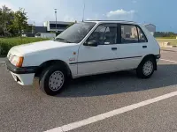 Usata Peugeot 205 GTi 83 CV (61 kW) 1989 Bianco Berlina