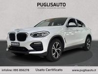 Usata BMW X4 Advantage 190 CV (139 kW) 2018 Bianco SUV