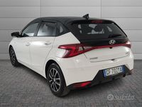 Usata Hyundai i20 101 CV (74 kW) 2022 Bianco Utilitaria