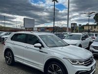 Usata VW Tiguan R-line 200 CV (147 kW) 2022 Bianco SUV