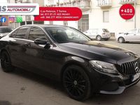 Usata Mercedes C180 116 CV (85 kW) 2017 Nero Berlina
