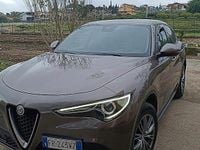 Usata Alfa Romeo Stelvio 180 CV (132 kW) 2018 Marrone SUV
