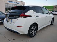 Usata Nissan Leaf Acenta 89 kW (122 CV) 2018 Bianco Utilitaria