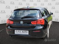 Usata BMW 114 95 CV (69 kW) 2019 Nero Utilitaria